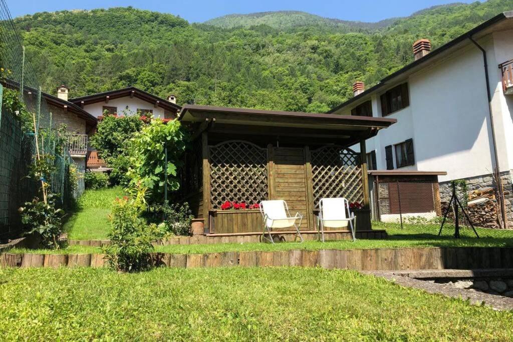 Apartamento Acero Rosso Malonno Exterior foto